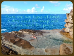 Peace at Mermaid Pools